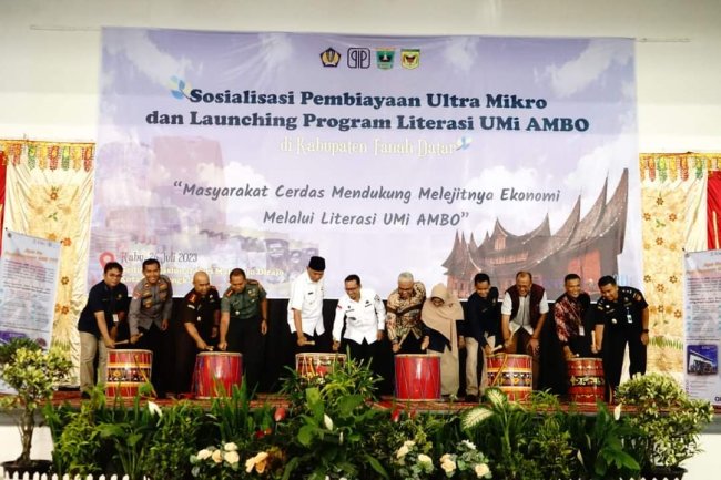 Atasi Rentenir, Kemenkeu RI Launcing UMi Ambo di Tanah Datar