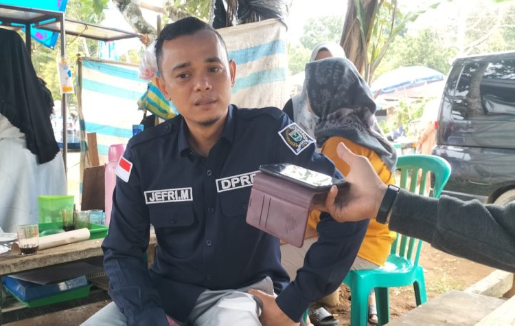 Jefri Masrul Bakal Kawal Anggaran Perbaikan Jalan Pemprov Sumbar Untuk Tanah Datar 