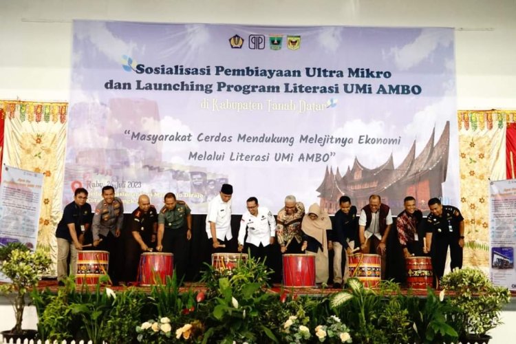 Atasi Rentenir, Kemenkeu RI Launcing UMi Ambo di Tanah Datar
