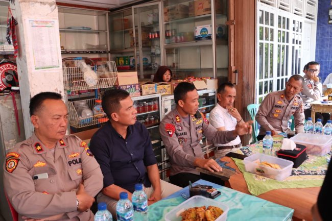Serap Aspirasi Masyarakat, Kapolres Solok AKBP Muari Tegaskan Kalau Ada Personil Nakal, Laporkan Saja