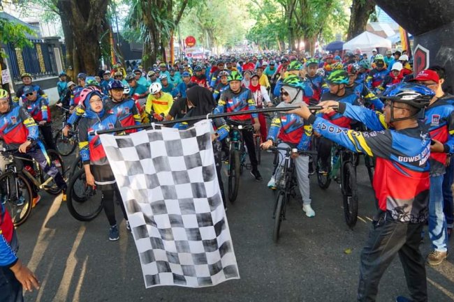 30.192 Peserta Ikuti Gowes Siti Nurbaya Adventure 2023