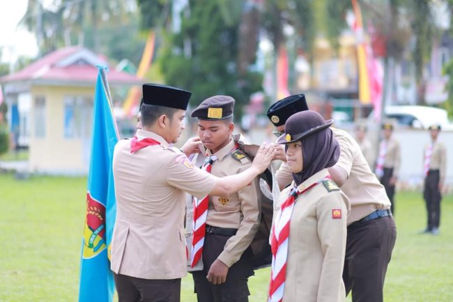 Kwarcab Pramuka Kota Solok Ikuti Raimuna Nasional Ke XII Di Cibubur 