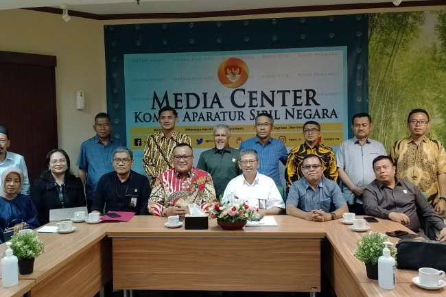 Terkait Netralitas ASN Hadapi Pemilu 2024, DPRD Tanah Datar Kunjungi KASN