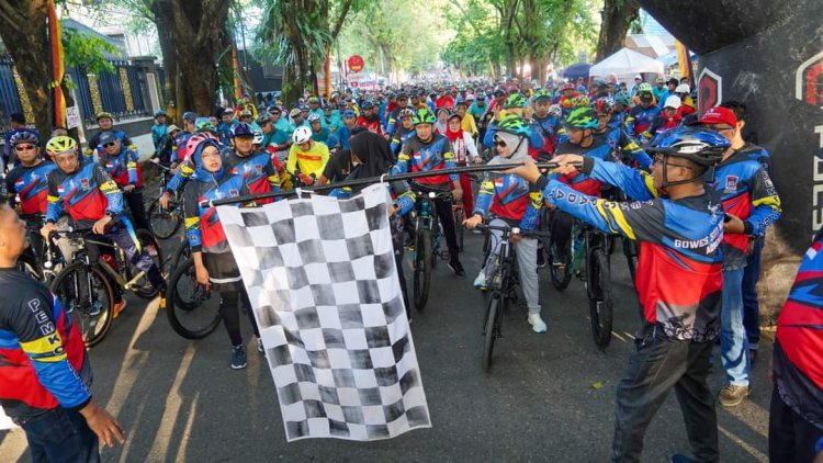 30.192 Peserta Ikuti Gowes Siti Nurbaya Adventure 2023