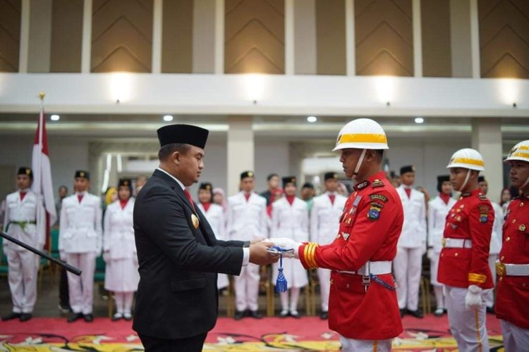 72 Anggota Paskibraka Dharmasraya Dikukuhkan