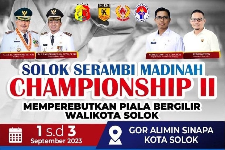 Pengcab FORKI Kota Solok Gelar Kejuaraan 1 September 2023 Mendatang