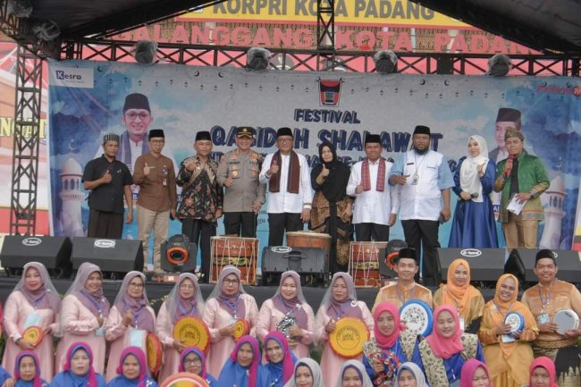 Wali Kota Padang Buka Festival Qasidah Antar Kelurahan 