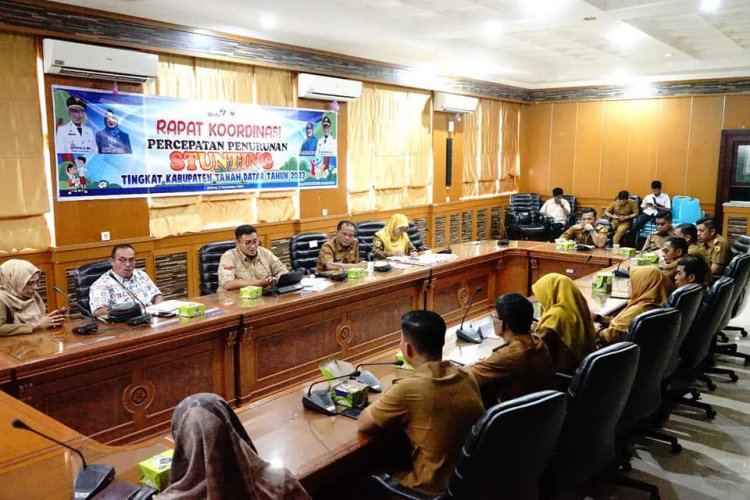 Terkait Stunting, Wabup Richi Aprian Minta Tingkatkan Koordinasi 