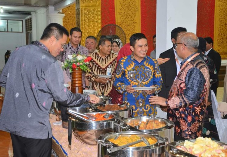 Welcome Dinner Peserta WIES 2023 Di Palanta Wali Kota Padang  