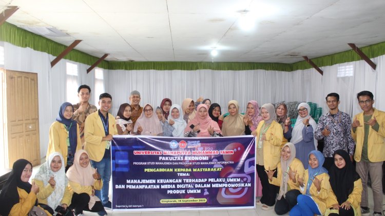 Tingkatkan Wawasan Pelaku UMKM, Mahasiswa KKN UMMY Solok Gelar Sosialisasi dan Workshop