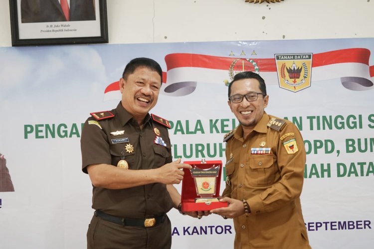 Kajati Sumbar ke Tanah Datar, Eka Putra Sampaikan Hal ini