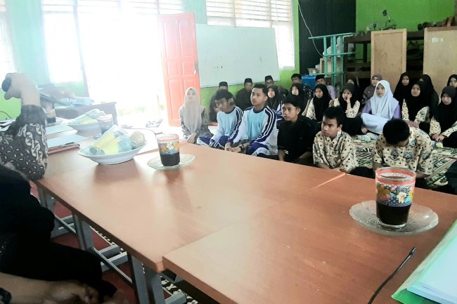 Di Buka Camat Andi Sofiani Siswa SMK Negeri I Hiliran Gumanti Ikuti Brus