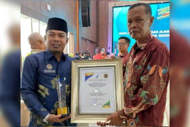 Tanah Datar Kembali Raih Prestasi Tingkat Nasional, Pasar Simabur Terbaik I Pasar Pangan Aman Berbasis Komunitas 2023