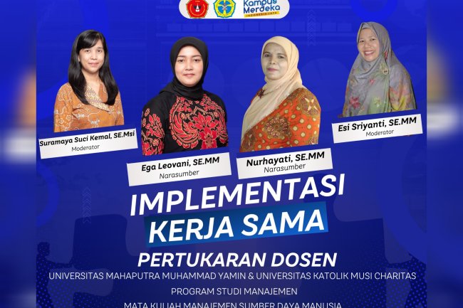 Wujud MoU, UMMY Solok dan UKMC Adakan Implementasi Kerjasama dengan Pertukaran Dosen Mengajar