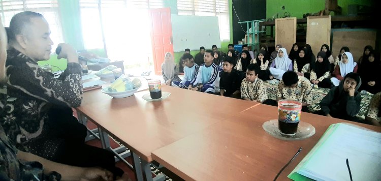 Di Buka Camat Andi Sofiani Siswa SMK Negeri I Hiliran Gumanti Ikuti Brus