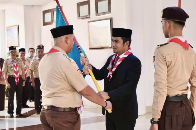 Kontingen Pramuka Kota Solok Ikuti  Kemah Bela Negara Tingkat Daerah Tahun 2023 