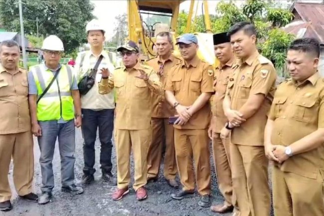 Pemkab Tanah Datar Terima Dana Inpres Rp 10 Milyar Untuk Perbaikan Jalan