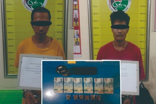 Berselang Satu Jam, Dua Tersangka Pengedar Narkoba Berhasil Diciduk Tim Tarantula Polres Tanah Datar