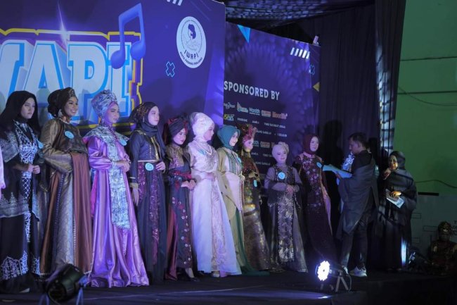 IWAPI Fest 2023 Dimeriahkan Lomba Fashion Show  Busana Muslim Modern