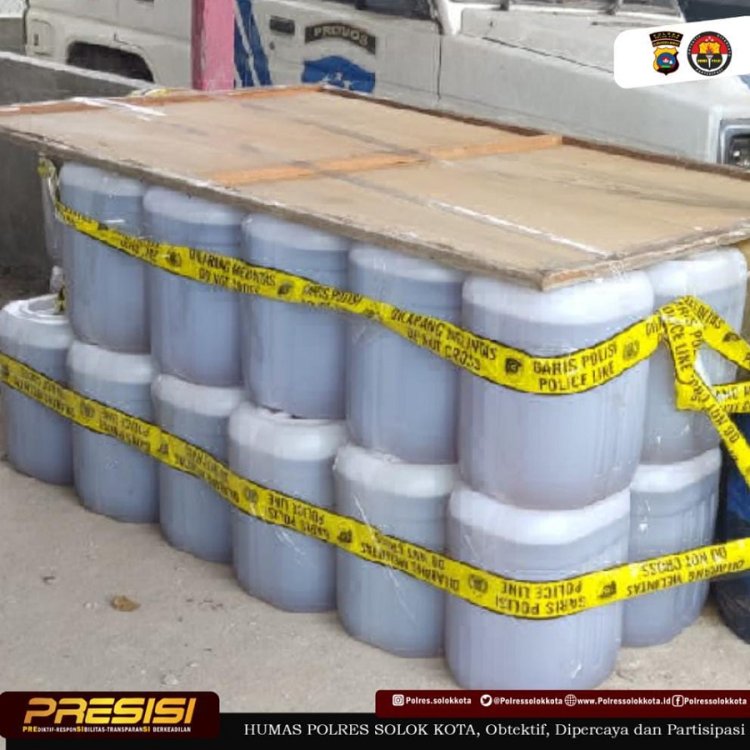 Kapolres Solok Kota AKBP Ahmad Fadilan, Ambil Langkah Tegas Terhadap Kasus Niaga Ilegal BBM Subsidi