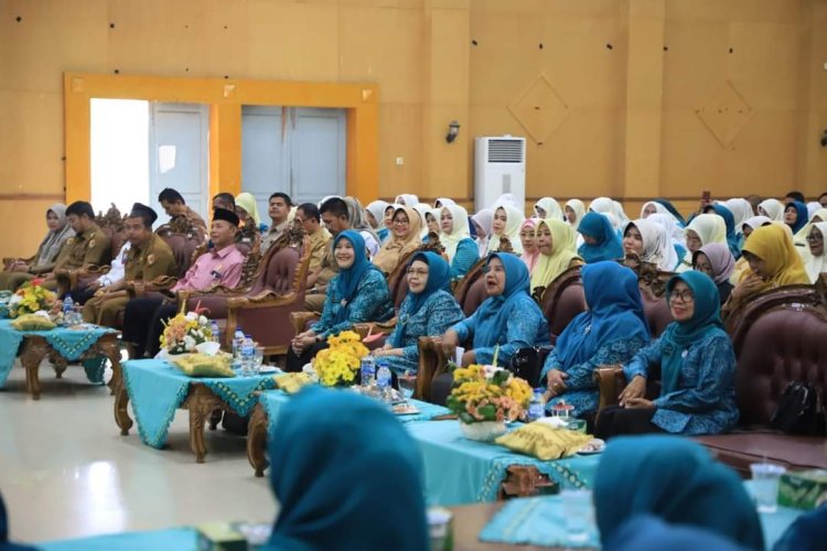 Buka Rakor PKK Tahun 2024, Wako Zul Elfian Umar Sampaikan Ucapan Terima Kasih