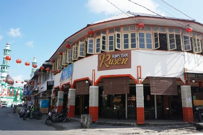 Kopi Tiam Rusen, Salah Satu Destinasi Wisata di Kota Singkawang