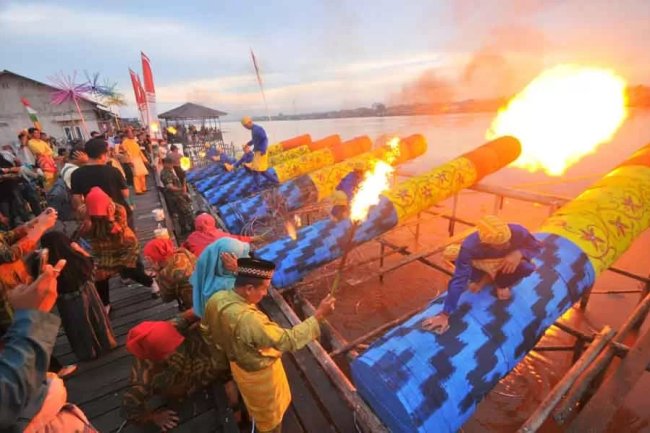Dipusatkan Di Gang Bansir lll, Eksebisi Meriam Karbit, Siap Digelar Pada Malam Lebaran