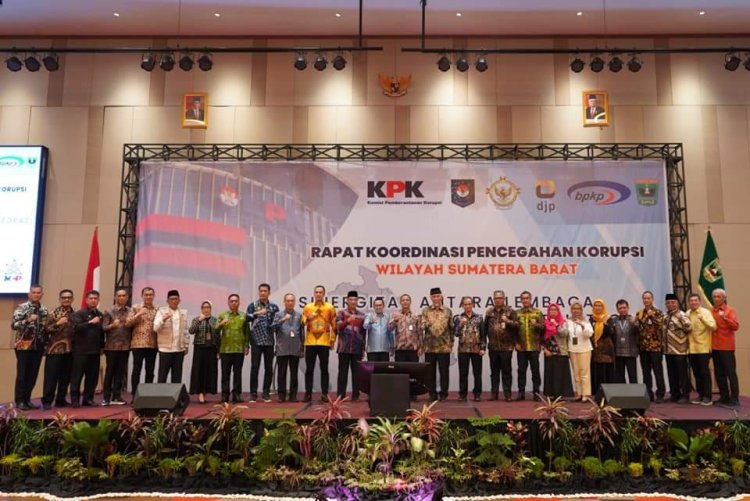 Dalam Pencegahan Korupsi MCP KPK Kabupaten Tanah Datar Nomor Satu di Sumbar