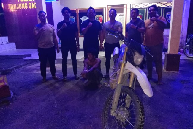 Diduga Gelapkan Sepeda Motor, Satreskrim Polres Dharmasraya Tangkap Warga Pulau Punjung