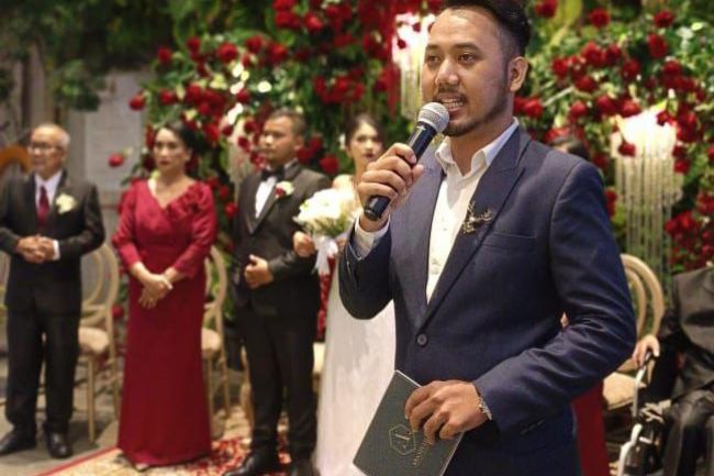 Mengenal Abansyah MC Wedding Asal Cimahi