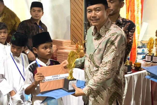 Nagari Talang Babungo Juara Umum MTQ Nasional ke XL Tingkat Kecamatan Hiliran Gumanti 