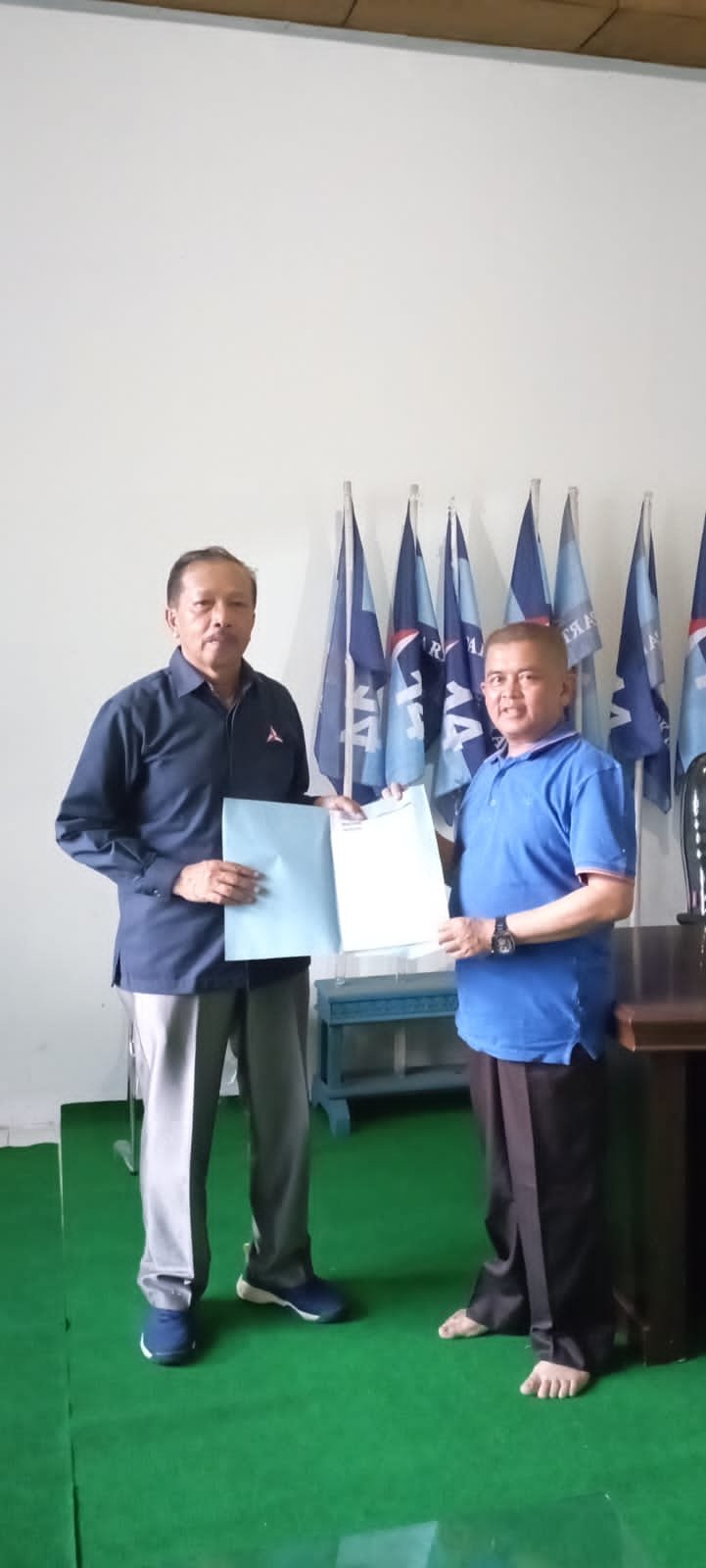 Mendaftar Di Partai Demokrat. Ini Bakal Calon Bupati Solok 2024 - 2029, Ada Dari Internal Partai