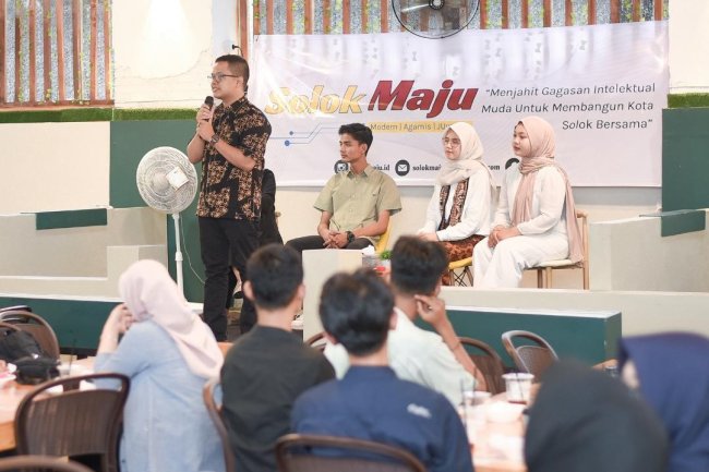 127 Intelektual Muda Kota Solok Hadiri Kick Off Gagasan Solok Maju