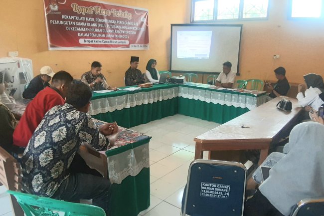 Segini Partisipasi Masyarakat Kecamatan Hiliran Gumanti Pada PSU Calon DPD RI 