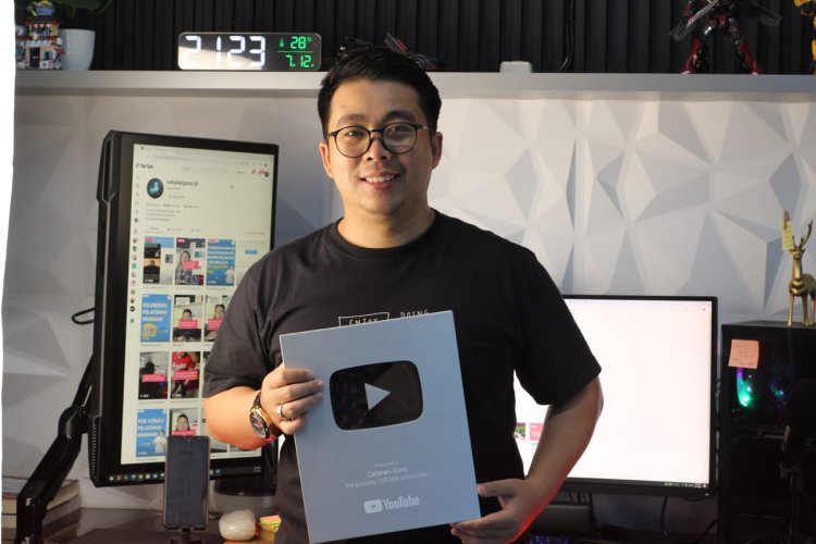 Mengenal Aam Priadi Content Creator, ASN dan Pengusaha asal Pontianak