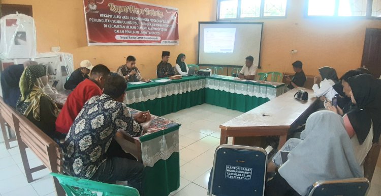 Segini Partisipasi Masyarakat Kecamatan Hiliran Gumanti Pada PSU Calon DPD RI 