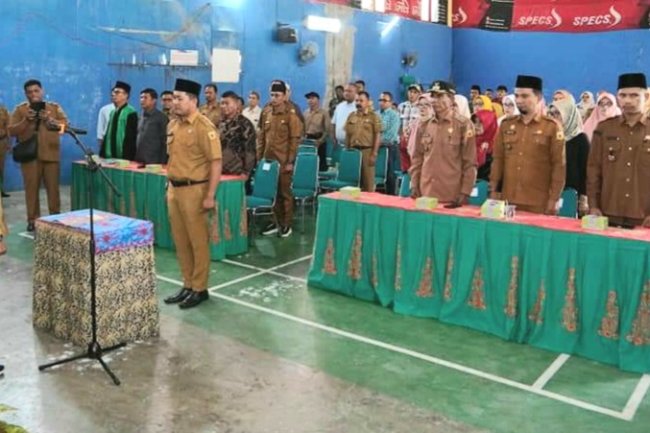 Bupati Eka Putra  Lantik  Yoghi Alfinder Sebagai Pj. Wali Nagari Sungayang