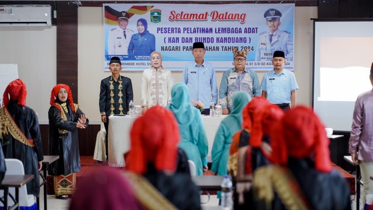 KAN dan Bundo Kanduang Nagari Parambahan Ikuti Pelatihan Lembaga Adat
