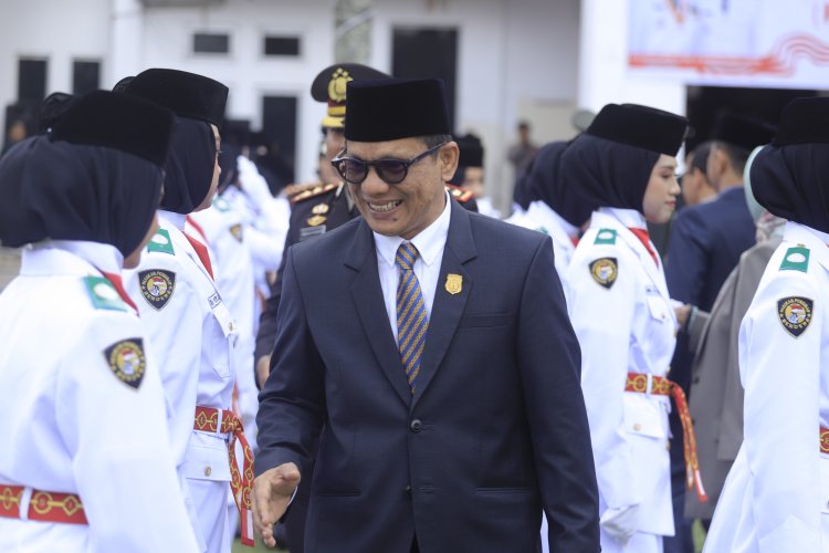 Ketua Sementara DPRD Kota Solok Hadiri Pengukuhan Paskibraka