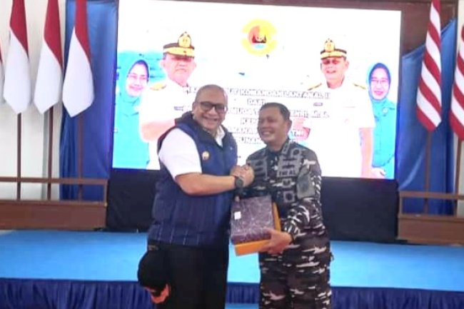  Laksamana Pertama TNI Sarimpunan Tanjung Jabat Danlantamal II Padang