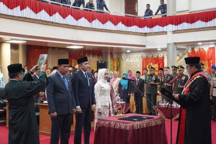 Imbral Ketua Definitif  DPRD Padang Panjang 