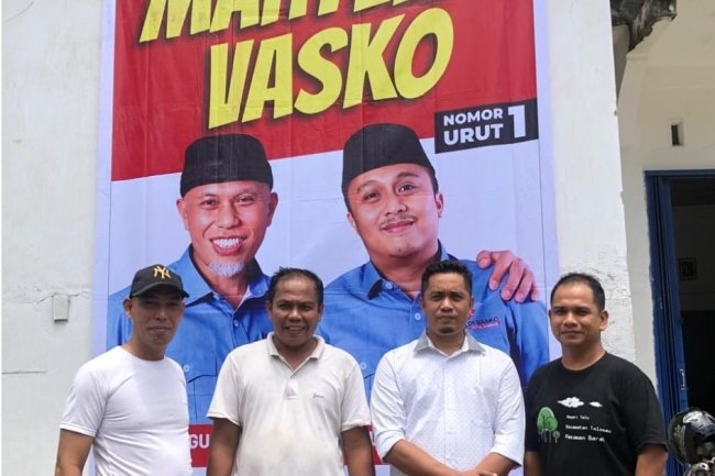 Tim Pergerakan Masyarakat Pesisir Selatan untuk Pemenangan Calon Gubernur Sumatera Barat  Mahyeldi – Vasco Terus Menyala