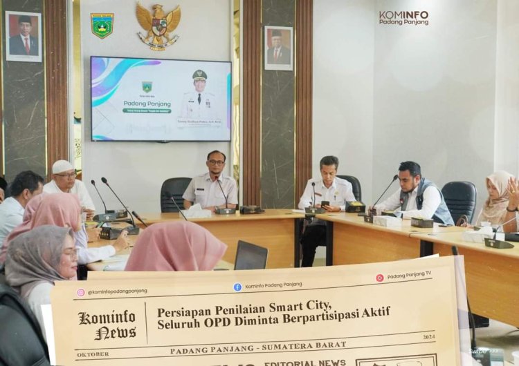 Kota Padang Panjang Mematangkan Persiapan Penilaian Smart City