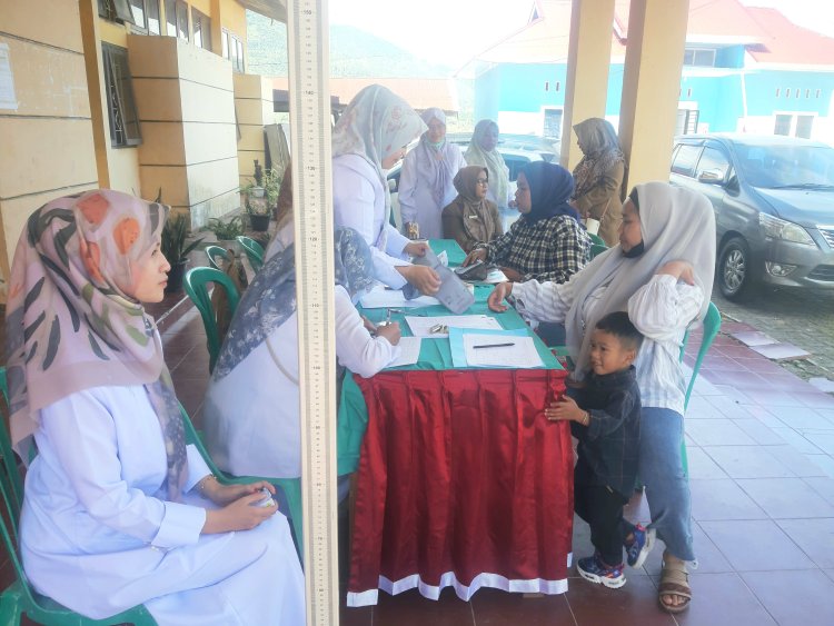 Puskesmas Talang Babungo Lakukan  Pemeriksaaan Kesehatan Gratis 