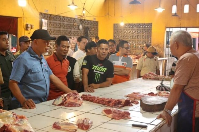 Pedagang Cemaskan Dampak Daging Impor, Mahyeldi-Vasko Bakal Prioritaskan Perlindungan Pedagang  Lokal