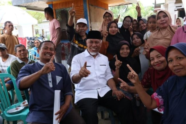 Kompak! Kelompok Tani Nagari Lakitan Tengah Nyatakan Dukungan ke Mahyeldi-Vasko