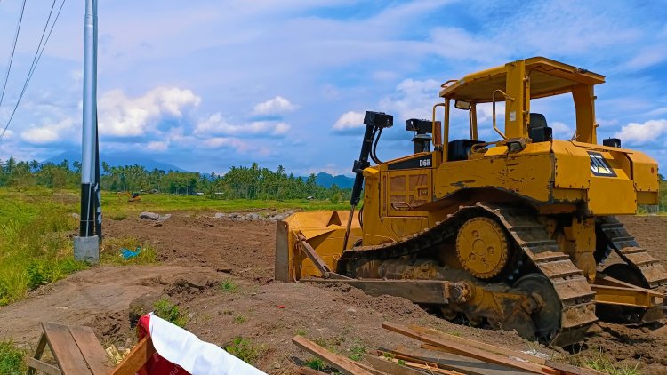 Pemda Bersama Kodim 0307 Lakukan Optimasi Lahan Sawah Warga Terdampak Bencana Banjir Bandang