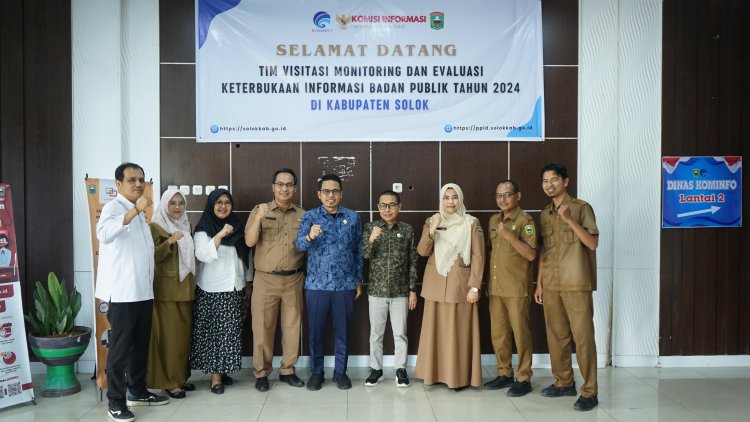 Tim Visitasi KI Sumbar Lakukan Verifikasi Faktual di Kabupaten Solok 