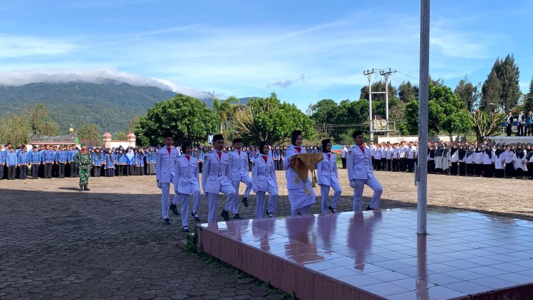 Hikmat Upacara Peringatan Hari Pahlawan tahun 2024 di Kabupaten Solok 