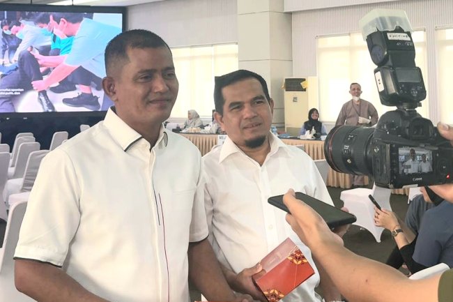 Bupati dan Wakil Bupati Solok Terpilih Jalani Cek Kesehatan di Kemendagri.